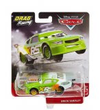 VEHICULE CARS BRICK YARDLEY - DRAG RACING - VOITURE MINIATURE VERTE - MATTEL - GFV40