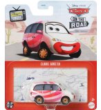 VEHICULE CARS CLAIRE GUNZ'ER - VOITURE MINIATURE ROUGE ET BLANC - MATTEL - HKY30