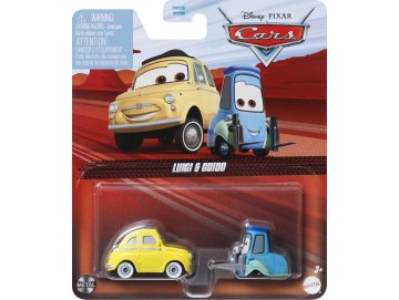 V�hicule Cars Luigi et Guido - Voiture miniature en m�tal - Mattel - FJH93