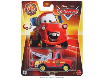 V�hicule Cars Race and Rescue D�panneuse Martin - Voiture Miniature Rouge - Mattel - JDG63