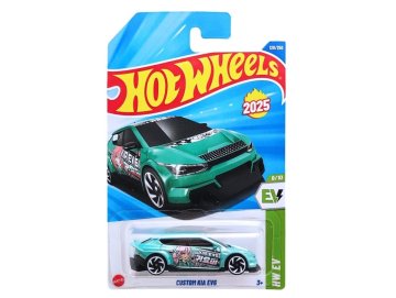 V�hicule Custom Kia EV6 Hot Wheels 1/64 - HW EV 8/10 - Mattel - HYX63 - Petite voiture m�tal