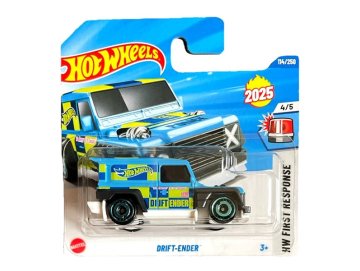 V�hicule Drift-Ender Hot Wheels 1/64 - HW First Response 4/10 - Mattel - HYY00 - Petite voiture m�tal
