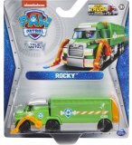 VEHICULE EN METAL PAT PATROUILLE BIG TRUCK PUPS : LE GRAND CAMION DE ROCKY VERT - VEHICULE MINIATURE - SPIN MASTER