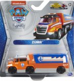 VEHICULE EN METAL PAT PATROUILLE BIG TRUCK PUPS : LE GRAND CAMION DE ZUMA ORANGE - VEHICULE MINIATURE - SPIN MASTER