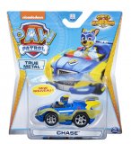 VEHICULE EN METAL PAT PATROUILLE : CAMION DE POLICE DE CHASE - VOITURE MINIATURE MIGHTY PUPS SUPER PAWS - SPIN MASTER