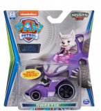 VEHICULE EN METAL PAT PATROUILLE MISSION : CHIEN SWEETIE ET SA VOITURE VIOLETTE - VOITURE MINIATURE - SPIN MASTER