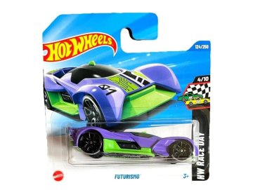 V�hicule Futurismo Hot Wheels 1/64 - HW Race Day 4/10 - Mattel - HYX89 - Petite voiture m�tal