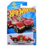 VEHICULE KNIGHT DRAGGIN HOT WHEELS 1/64 - HW CELEBRATION RACERS 2/10 - MATTEL - HRY96 - PETITE VOITURE MET