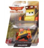 VEHICULE PLANES 2 BULLDOZER AVALANCHE - FIRE & RESCUE - VOITURE MINIATURE - MATTEL - CBN10