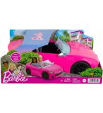 VOITURE CABRIOLET ROSE BARBIE - MATTEL - HBT92 - AUTO - VEHICULE - VOITURE SPORTIVE - POUPEE