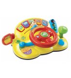 VOLANT VROUM VROUM DES DECOUVERTES - VTECH BABY - 166605 - TABLEAU ACTIVITES EVEIL