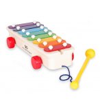 XYLOPHONE VINTAGE CLASSIC 2 EN 1 A ROULETTES - FISHER PRICE - JOUET D'EVEIL BEBE