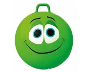 BALLON SAUTEUR SMILEY CONTENT 65 CM VERT - SKIPPY BALL - JEU POUR REBONDIR ENFANT