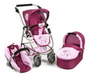 LANDAU COMBINE EMOTION 3 EN 1 POUPEE - BAYER CHIC 2000 - 63729