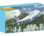 MAQUETTE BOEING 747 - ECHELLE 1/125 - HELLER - 80459