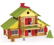 MON CHALET EN BOIS 240 PIECES -  JEUJURA - 8005 - MAISON FORESTIERE - JEU CONSTRUCTION