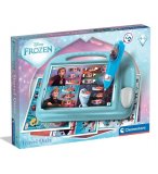 PUPITRE EDUCATIF REINE DES NEIGES, DISNEY FROZEN - TRAVEL QUIZ - CLEMENTONI - 16674 - JEU EDUCATIF ELECTRONIQUE