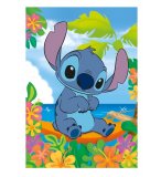 PUZZLE DISNEY : STITCH EN VACANCES A LA MER 104 PIECES - SUPERCOLOR - CLEMENTONI - 25755
