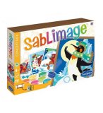 SABLIMAGE CONCEPT'BOX LA BANQUISE ANIMAUX POLAIRES - SABLE COLORE - SENTOSPHERE - 893 - LOISIR CREATIF