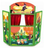 LE THEATRE DES CONTES - VILAC - 4624 - THEATRE EN BOIS MARIONNETTES