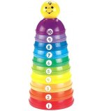 Tasses roul'empilo - Fisher price - w4472 - jouet a empiler