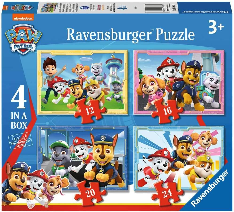 Puzzles pat patrouille Ravensburger Intrattenimento Giochi e rompicapo Puzzle Ravensburger Puzzle 
