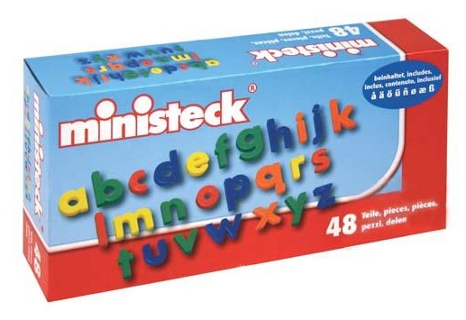 Smoby - 48 Lettres Magnétiques Alphabet - Apprentissage Ludique Pour Enfants Dès 3 Ans