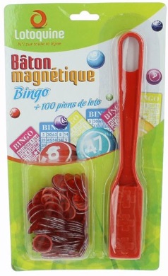 Bâton Magnétique Ramasse-jetons Pour Loto, Bingo - Couleur Aléatoire - Accessoire De Jeu Pratique