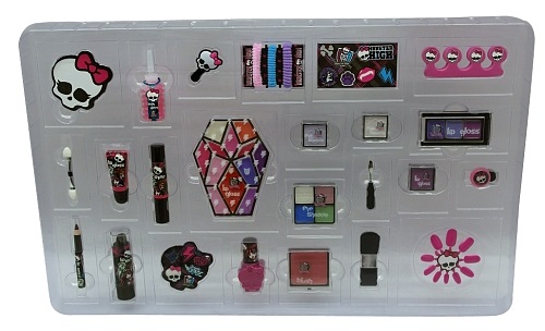 Calendrier avent Monster High maquillage / beauté Noël Calendrier avent Monster High maquillage / beauté Noël