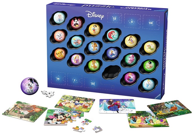 Calendrier de l’avent Disney Puzzle 3D Ravensburger 11676
