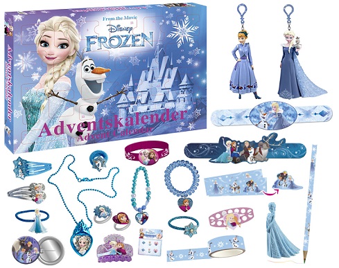 Calendrier Avent Frozen Reine des Neiges - Nouveauté 2017