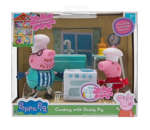 Coffret La Cuisine De Peppa Pig Figurines Et Accessoires