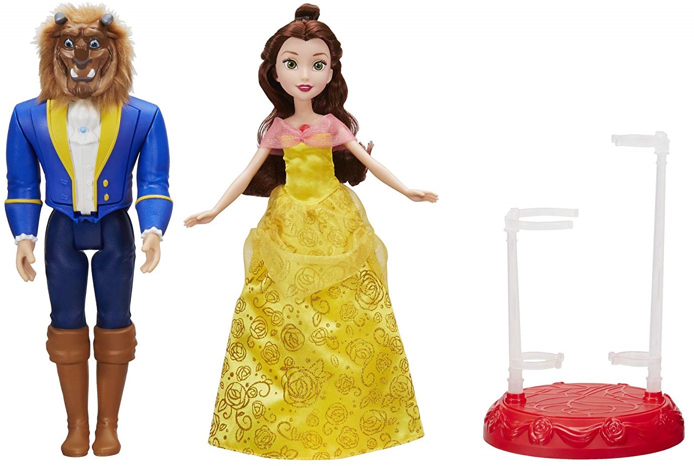 Coffret 2 en 1 La belle et la bête poupée mannequin disney