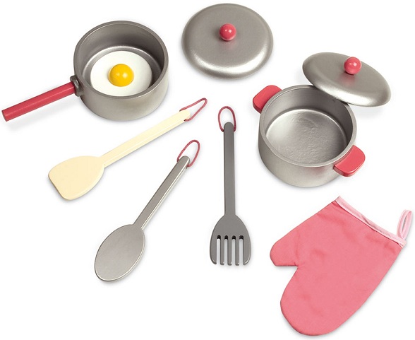 Maxi Grande Cuisine Rose En Bois Côté Cuisine Janod 06565