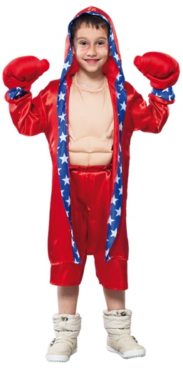 Costume Déguisement sportif Boxeur enfant garçon taille 7 ...