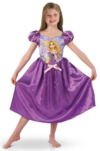 Déguisement Raiponce Taille L 7/8 ans Robe Princesse Disney