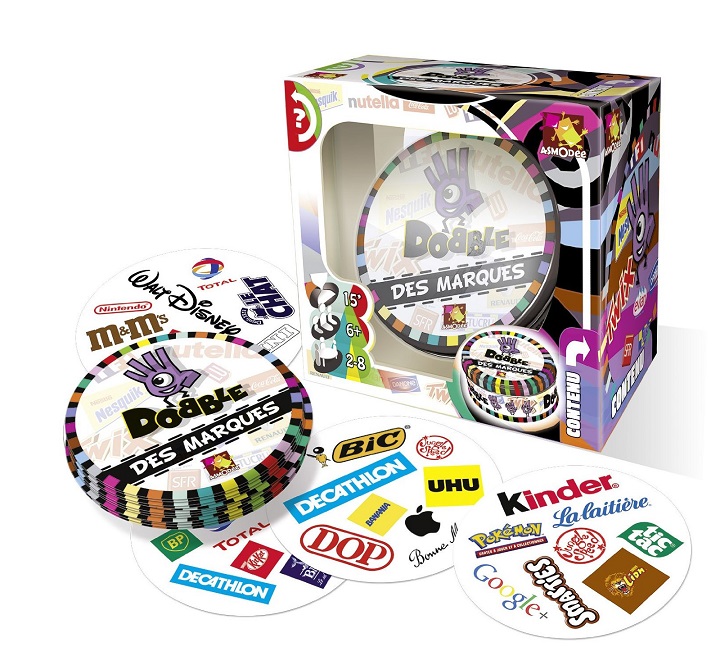 Jeux d'ambiance et autres  Dobble des marques  PIXIBOUTIQUE.COM