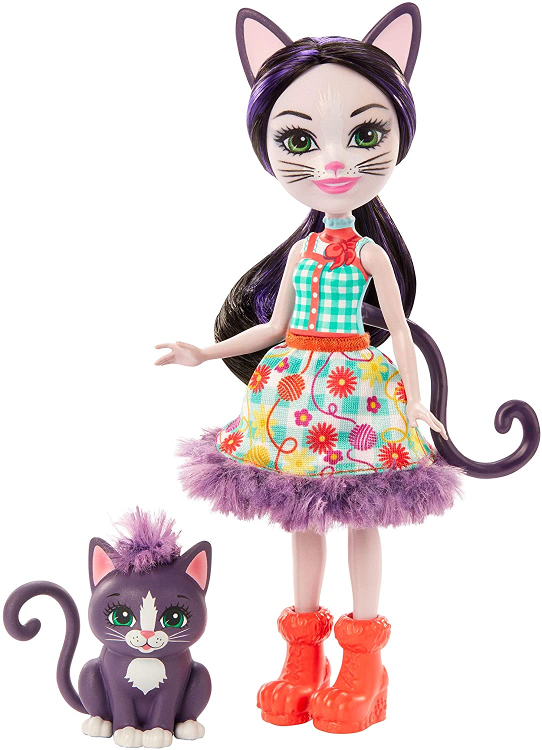 Poupée enchantimals Ciesta Cat et Climber le chat mattel GJX40