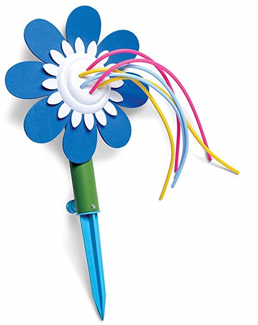 Fleurs Arroseuses Relaxdays - Lot De 2, Arrosage 360° 6m, Rouge/Jaune