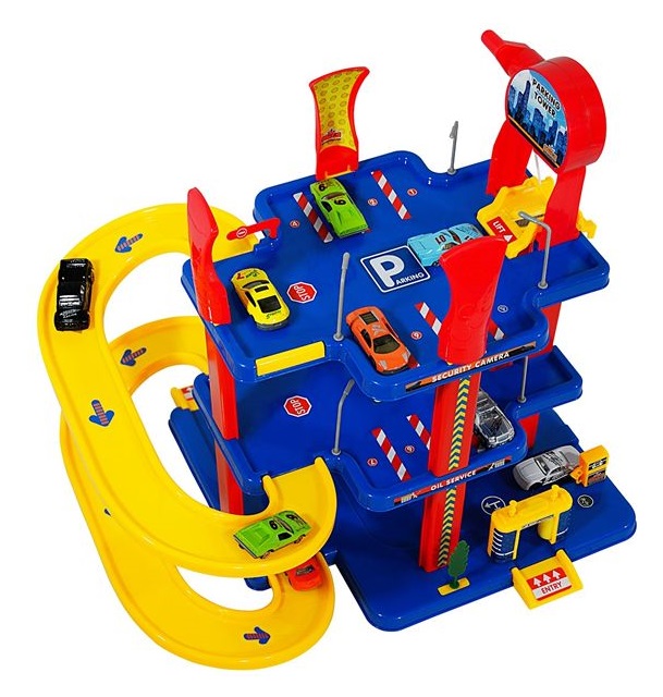 Kiddoo Jeux pour enfants Garage Parking Voitures B/O 