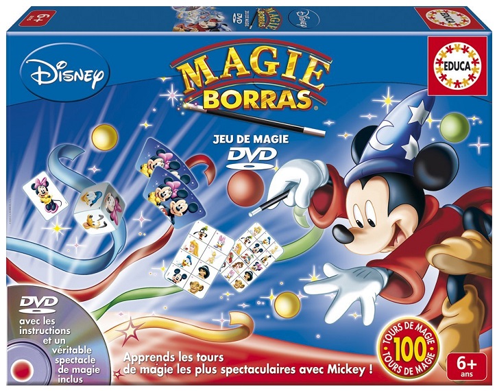 EDUCA  16060  Magie Mickey dvd 100 tours
