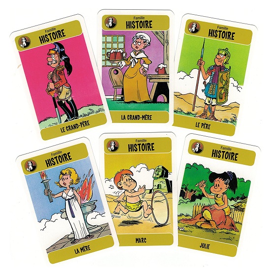 Jeu des 7 familles Marc et Julie Les Meilleures Aventures