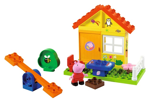 Maison de Peppa Pig avec jardin BIG Bloxx - Jeu construction