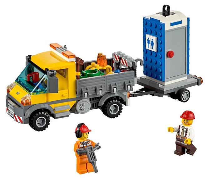 LEGO City Le camion grue Cavernedesjouets art lego city le camion grue 9337