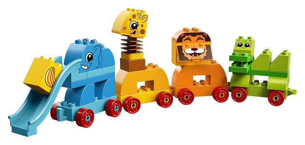 Mon Premier Train Des Animaux 10863 Baril Duplo Lego 18m