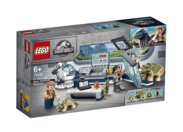 Lego Le Labo De Dr Wu Evasion Des Bebes Dinosaures