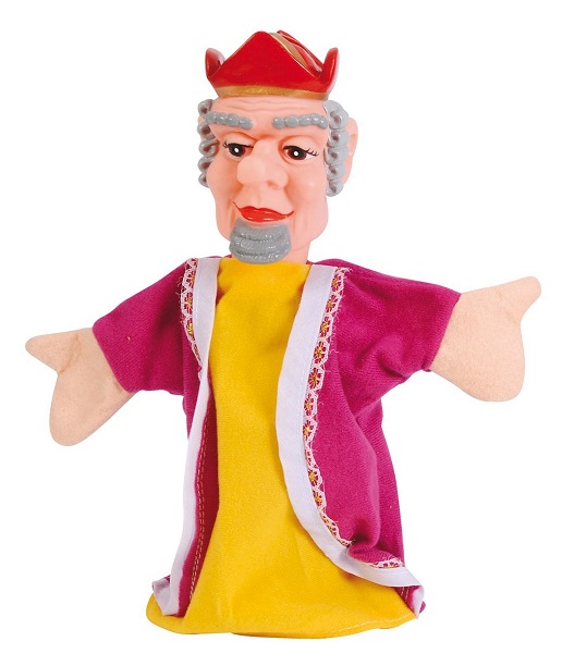 Set De 6 Marionnettes à Main Simba - Dragon, Roi, Reine, Bouffon, Diable, Gendarme - Enfant 5+