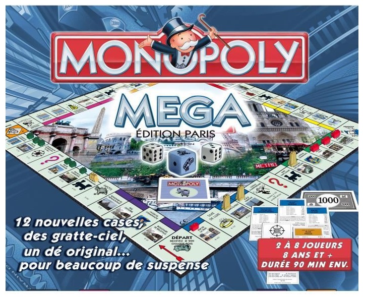Acheter Jeu Mega Monopoly moins cher - CavernedesJouets