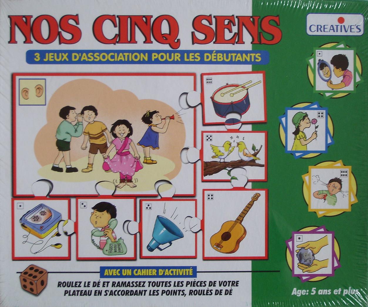 5 Sens, Mots, Jeu d’association