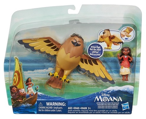 livre vaiana avec figurine